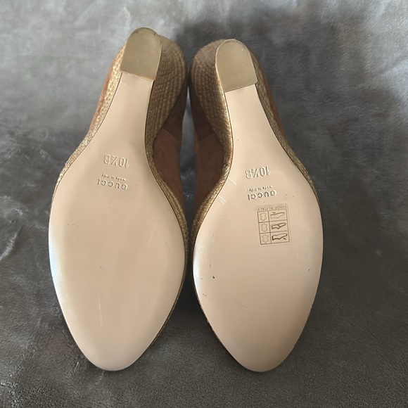 Elegant Brown Authentic Gucci Horsebit sandals with Ankle Strap - Picture 6 of 12